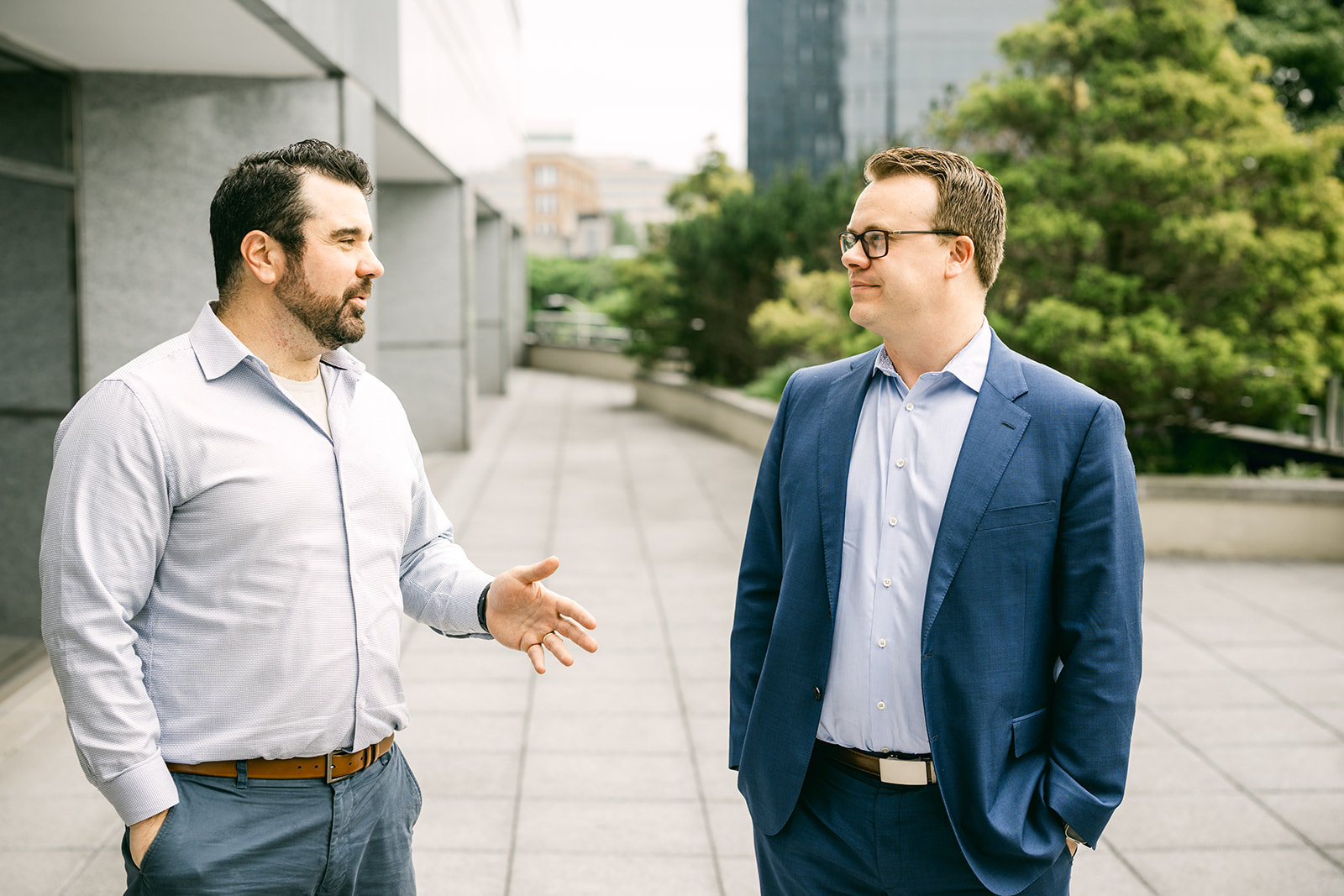 Cybersecurity consultant advising biotech and pharmaceutical professional